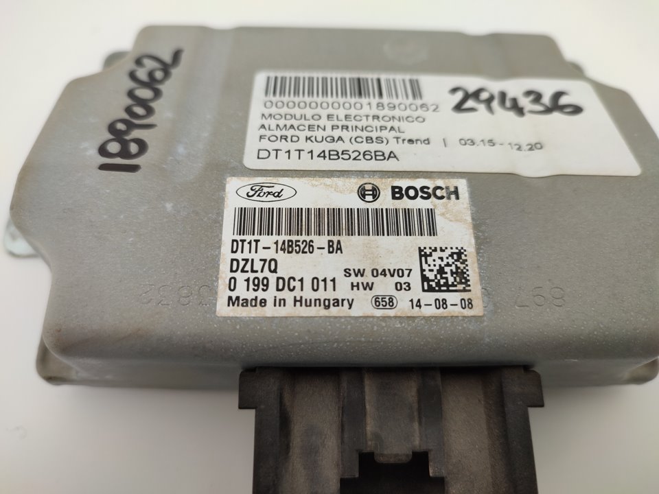 FORD Kuga 2 generation (2013-2020) Other Control Units DT1T14B526BA 18934947