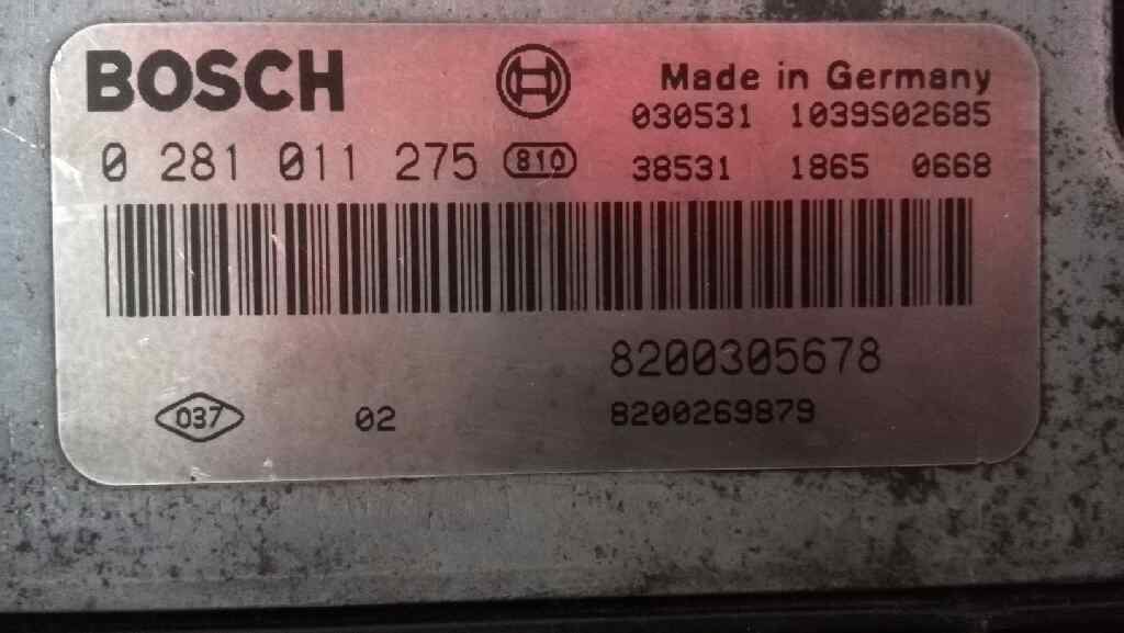 RENAULT Megane 2 generation (2002-2012) Engine Control Unit ECU 8200305678 18814943