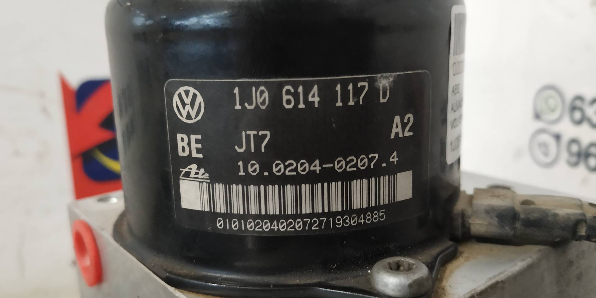 VOLKSWAGEN Bora 1 generation (1998-2005) ABS Pump 1J0614117D 18890327