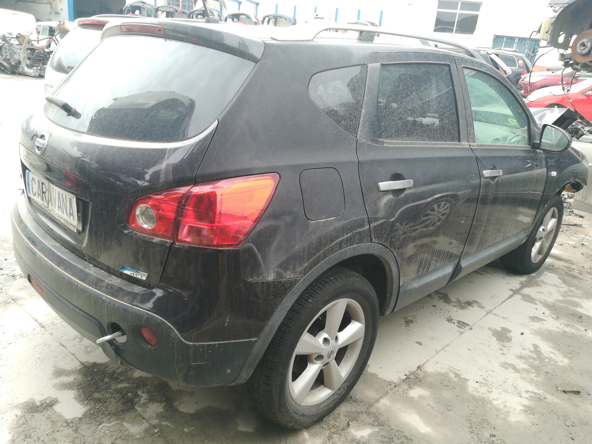 NISSAN Qashqai 1 generation (2007-2014) Oikea takavalo 26550JD800 25017334