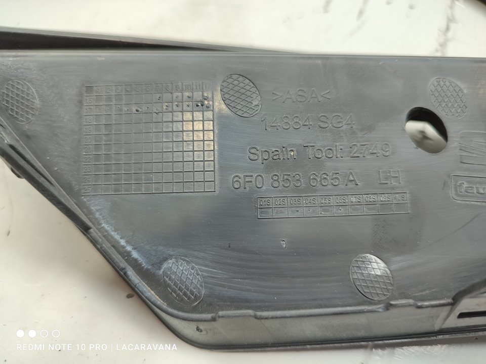 SEAT Ibiza 5 generation (2017-2023) Front venstre grill 6F0853665A 25024872