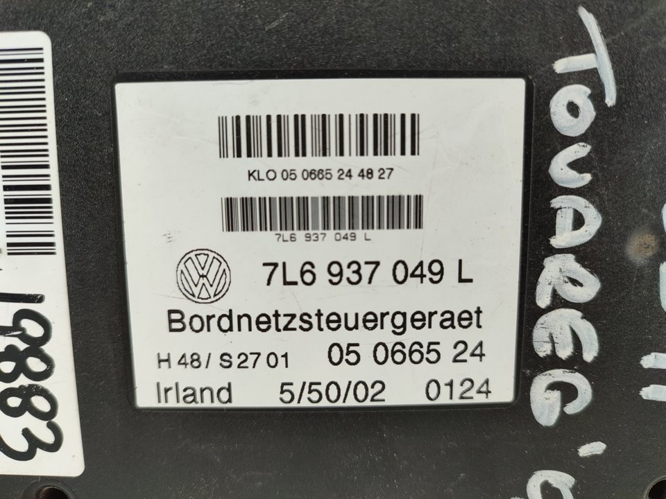 VOLKSWAGEN Touareg 1 generation (2002-2010) Other Control Units 7L6937049L 25021918