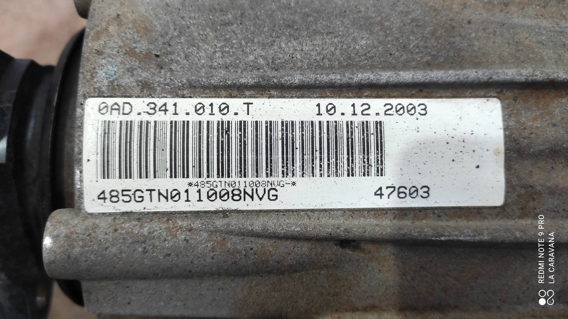 VOLKSWAGEN Touareg 1 generation (2002-2010) Gearkasse FEA 18825452