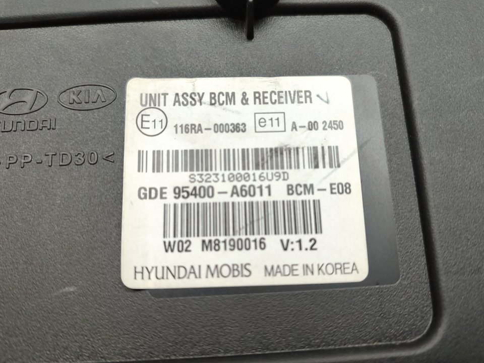 HYUNDAI i30 GD (2 generation) (2012-2017) Other Control Units 95400A6011 24458510