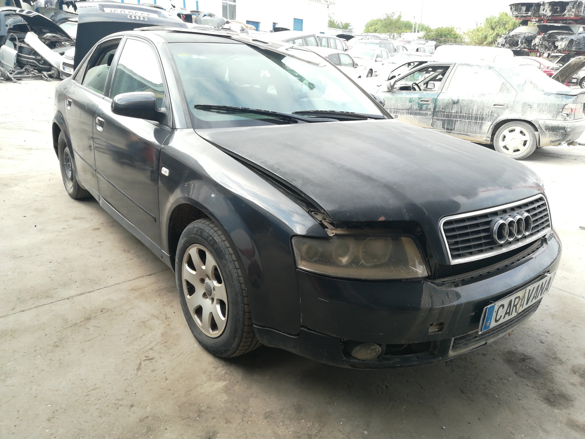 AUDI A4 B6/8E (2000-2005) Priekšējo kreiso durvju slēdzene 4B1837015G 23805073