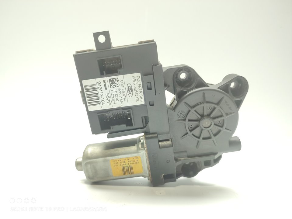 FORD Kuga 2 generation (2013-2020) Front Right Door Window Control Motor 7M5T14B533CE 25200111