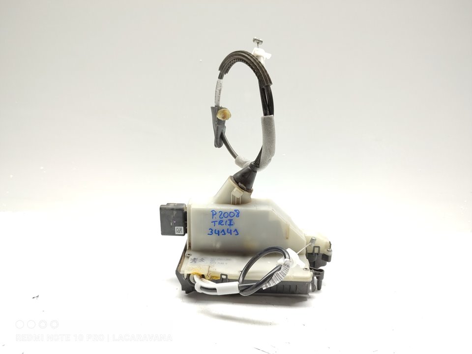 PEUGEOT 2008 1 generation (2013-2020) Rear Left Door Lock 9812501280 25045652