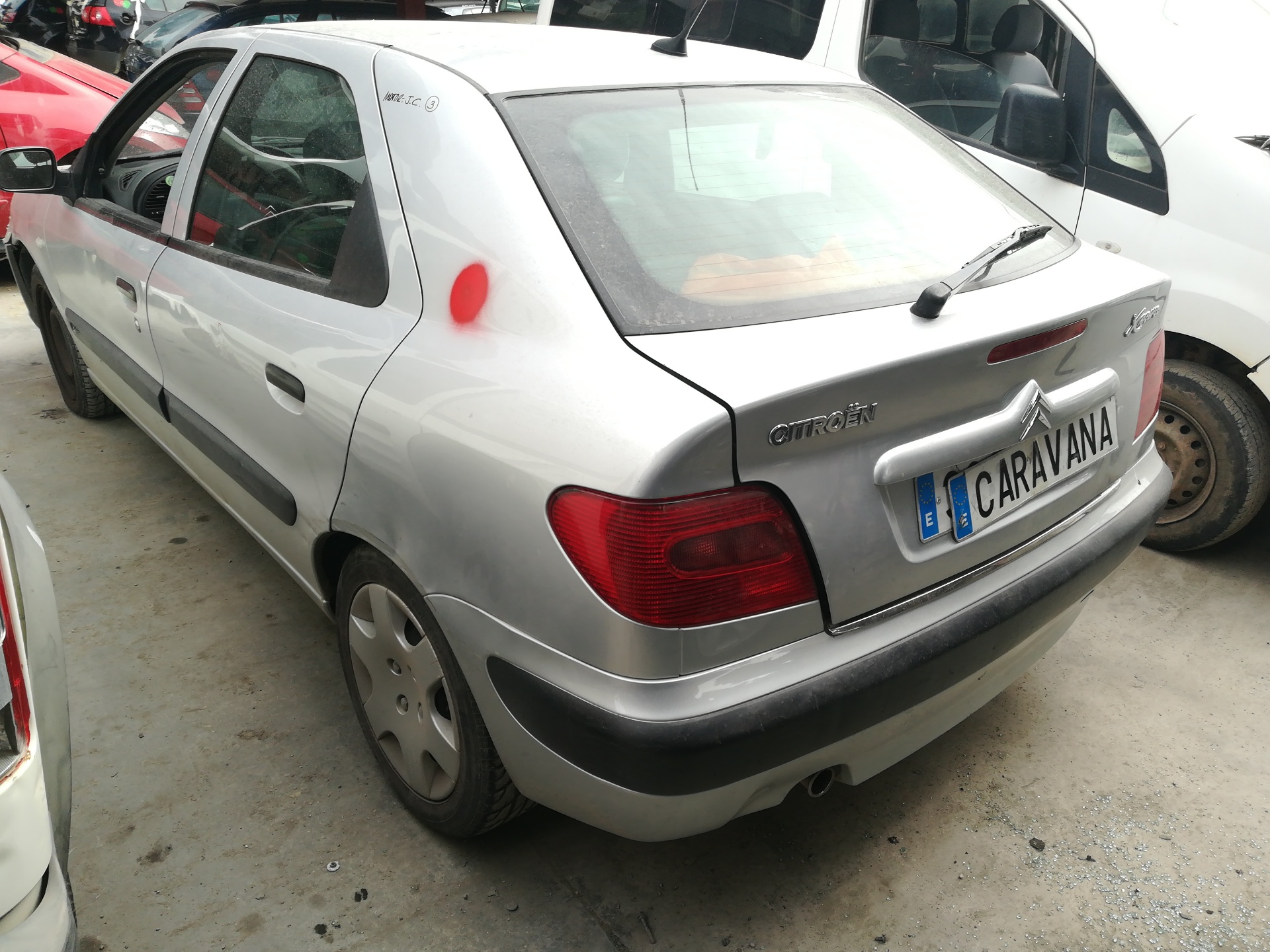 CITROËN Xsara 1 generation (1997-2004) Нагревательный вентиляторный моторчик салона 210681233F 23773569