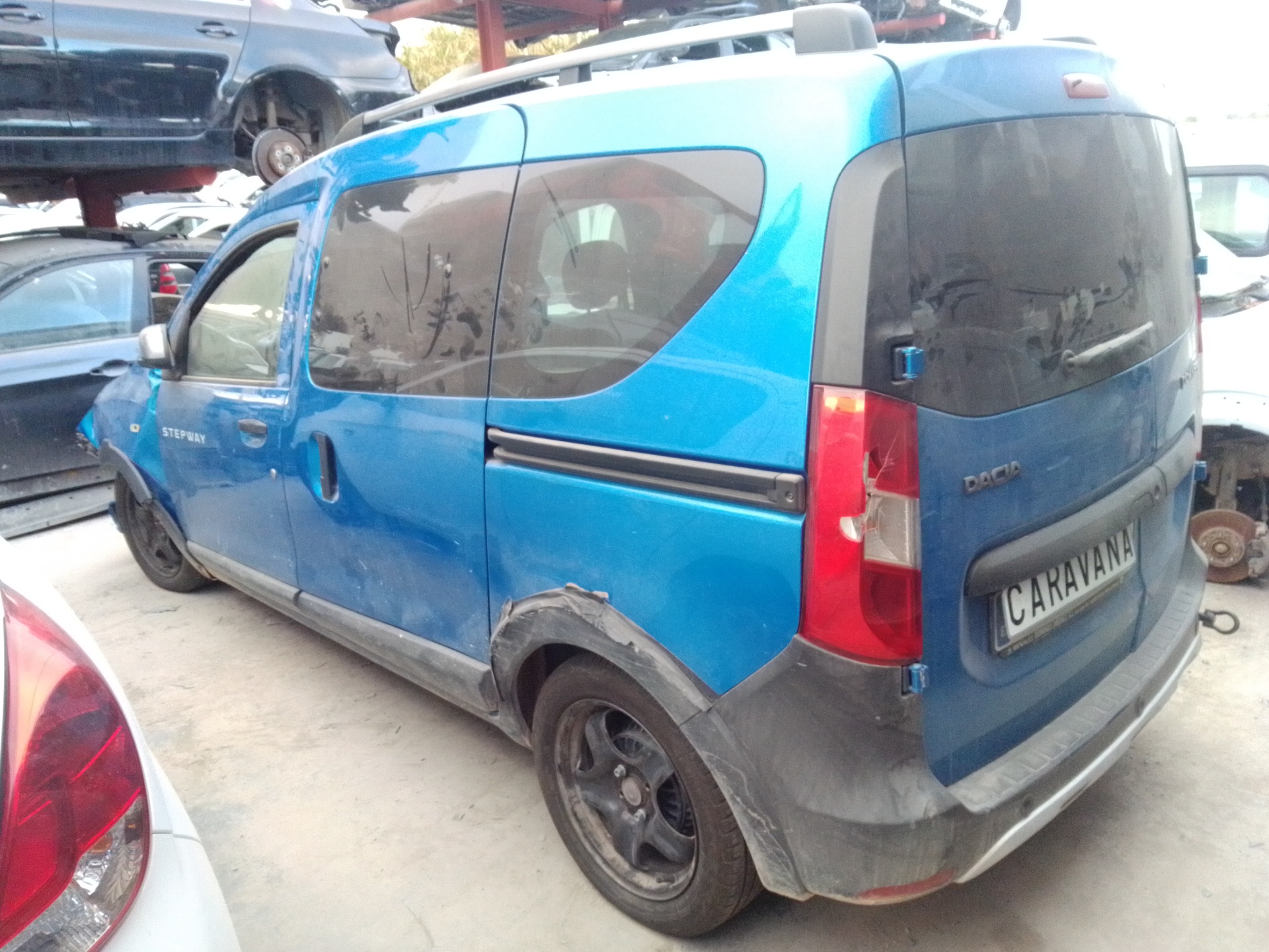 DACIA Duster 1 generation (2010-2017) Mâner exterior al ușii din stânga față 806079580R 25753089