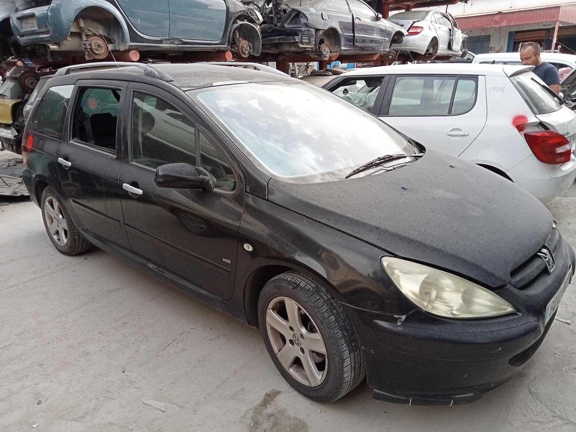 PEUGEOT 307 1 generation (2001-2008) Блок управления двигателем 9651128880 18906527