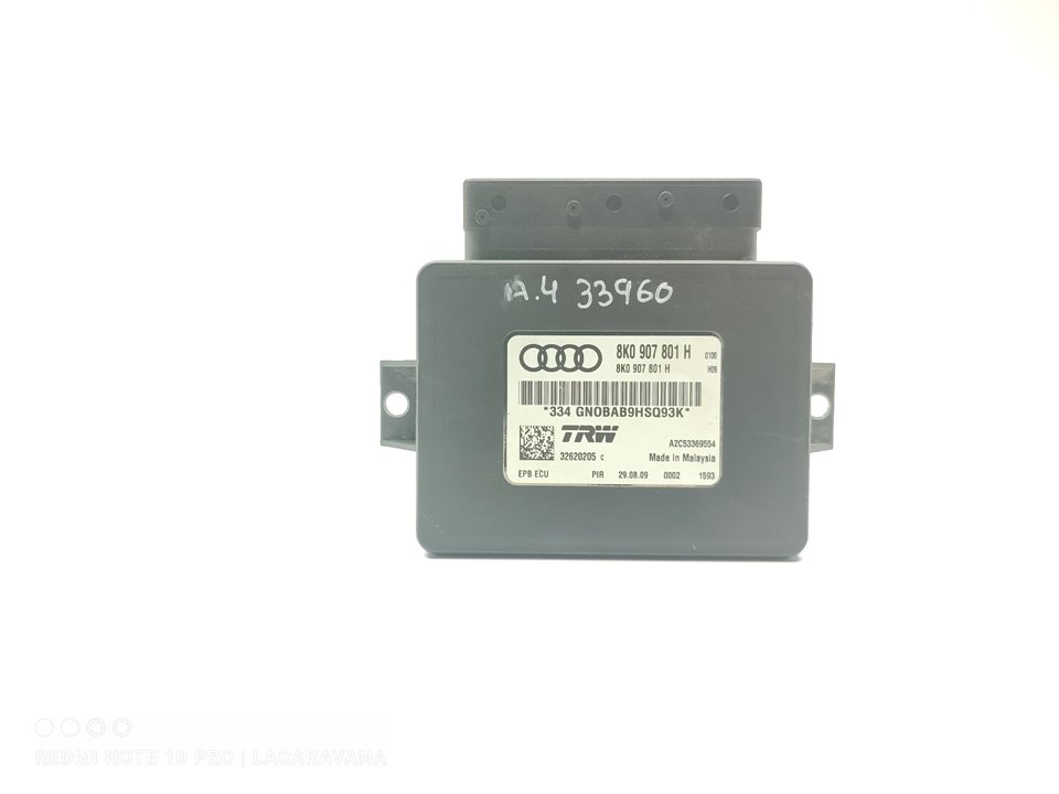 AUDI A4 B8/8K (2011-2016) Citau veidu vadības bloki 8K0907801H 25357758