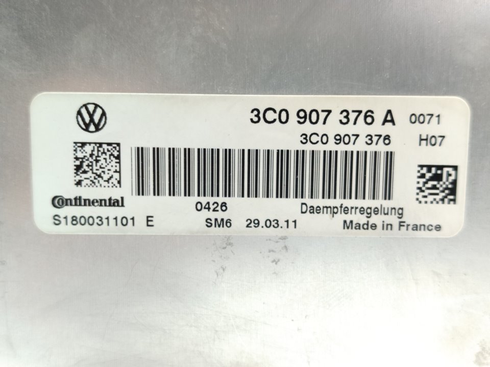 VOLKSWAGEN Golf 6 generation (2008-2015) Блок управления шасси 3C0907376A 25046540