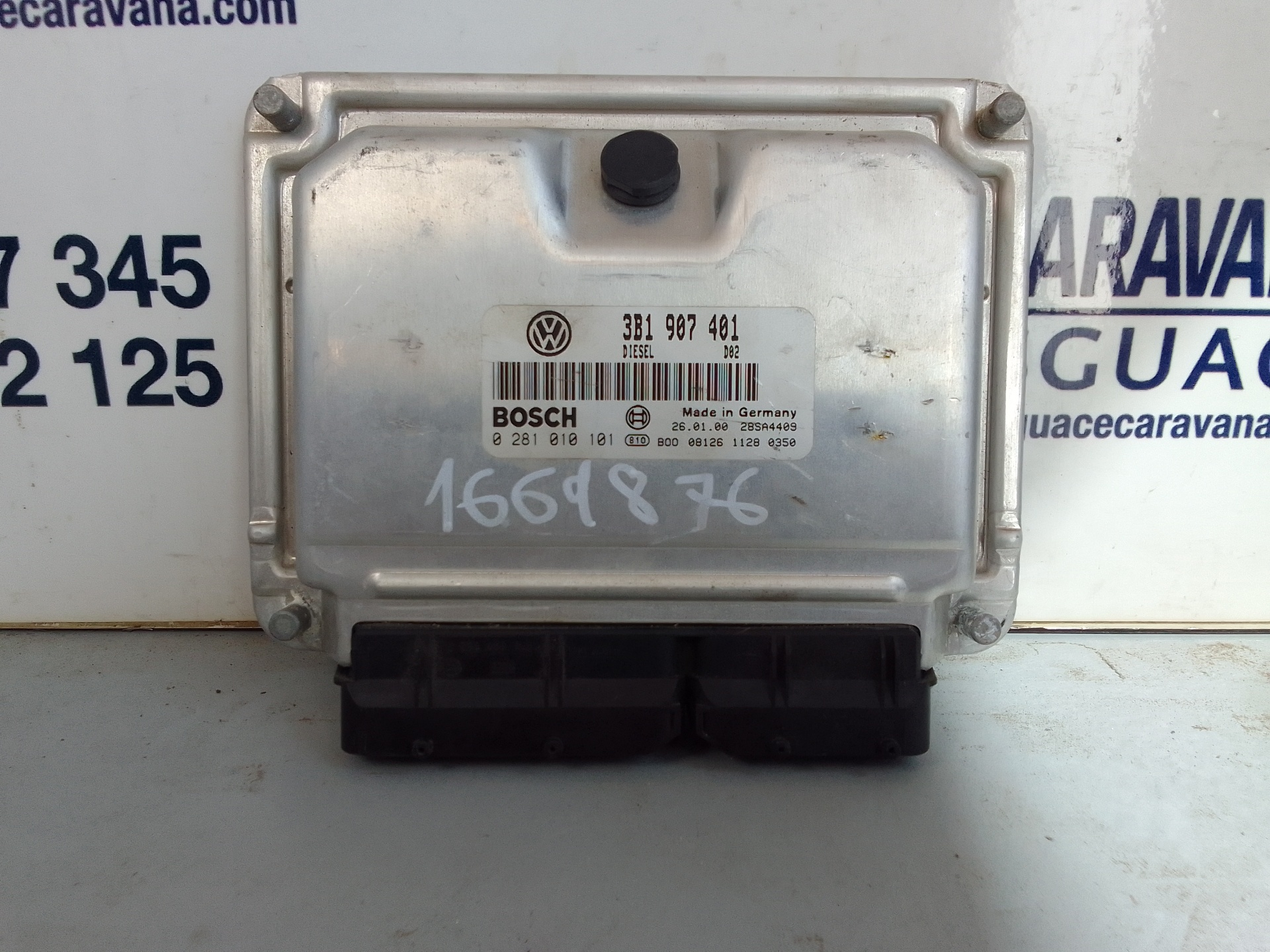 VOLKSWAGEN Passat Variant 1 generation (2010-2024) Engine Control Unit ECU 3B1907401 18872627