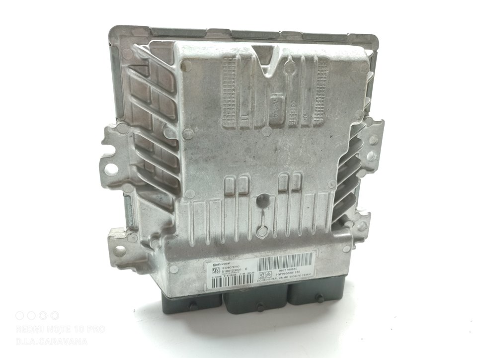 PEUGEOT 508 1 generation (2010-2020) Блок керування двигуном ECU 9666681180 25926574