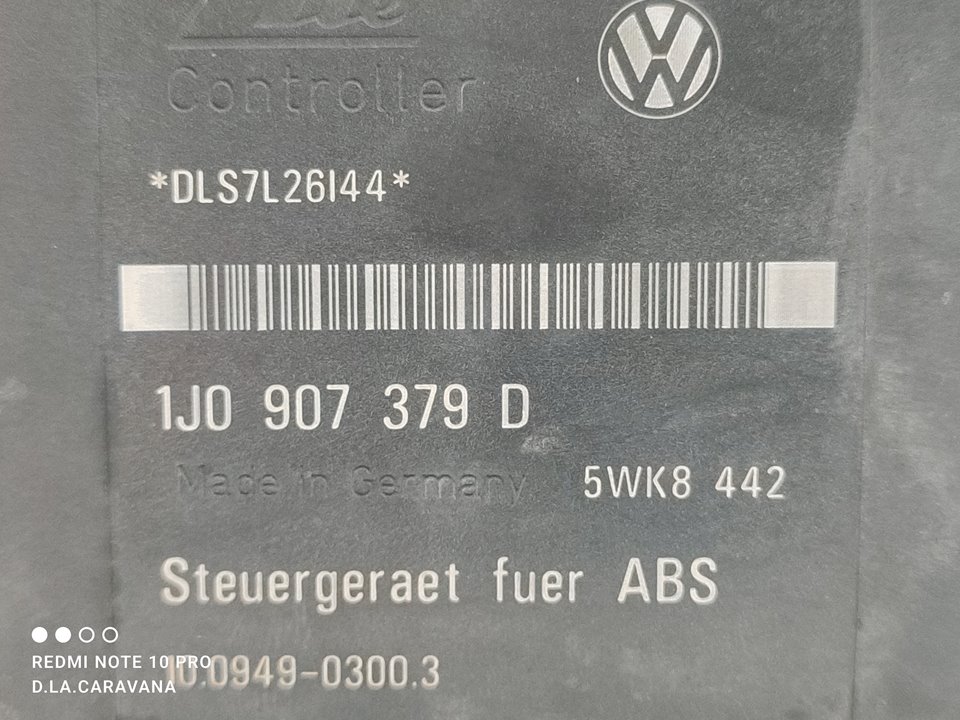 VOLKSWAGEN Golf 4 generation (1997-2006) Абс блок 1J0614117B 25036612