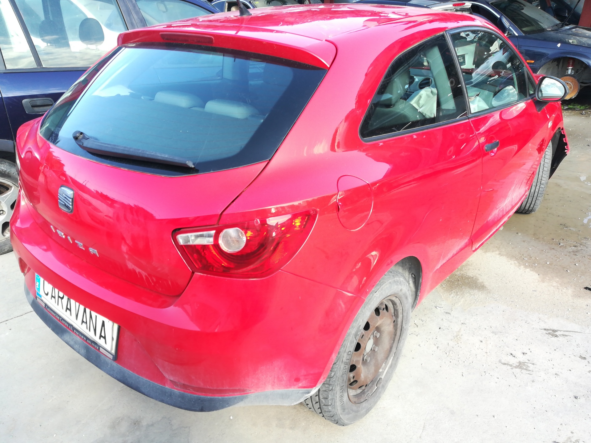 SEAT Ibiza 4 generation (2008-2017) Бампер передний 6J1857508 25929241