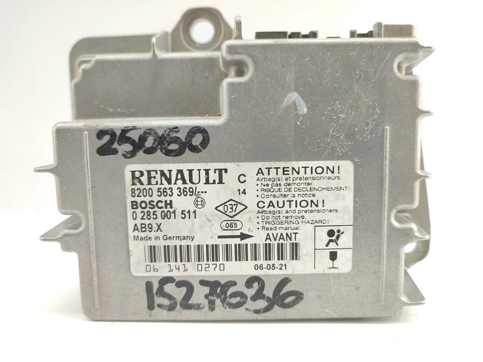 RENAULT Clio 2 generation (1998-2013) SRS vezérlőegység 8200563369 18851960