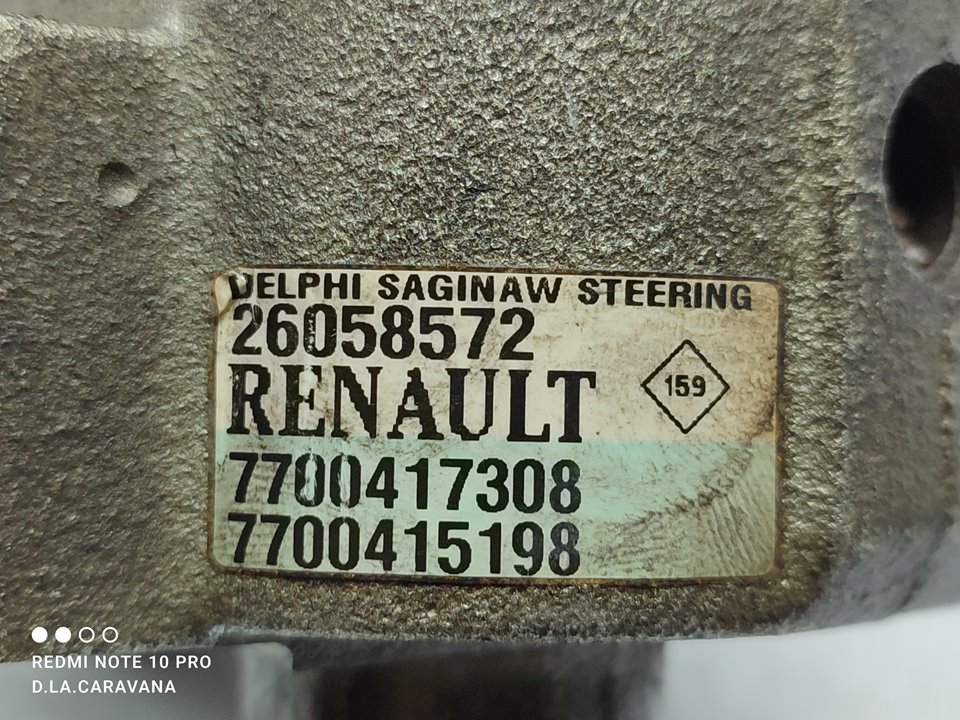 RENAULT Scenic 1 generation (1996-2003) Power Steering Pump 7700417308 25023726