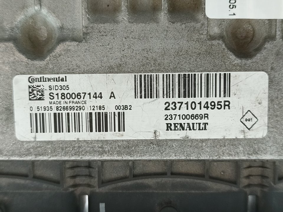 RENAULT Megane 3 generation (2008-2020) Блок управления двигателем 237101495R 25022049