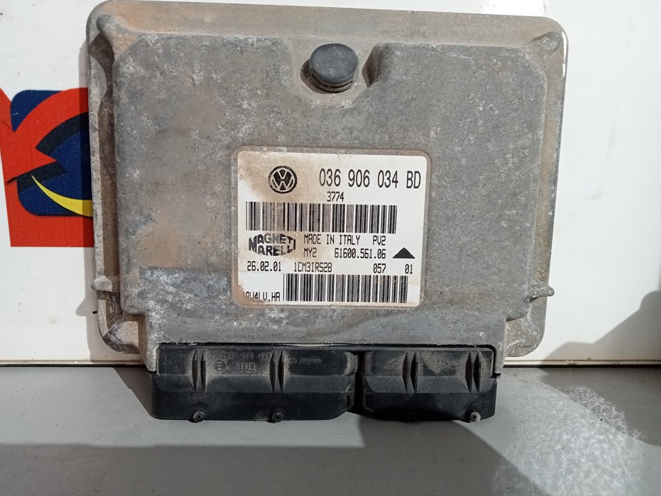 SEAT Toledo 2 generation (1999-2006) Motorkontrollenhet ECU 036906034BD 18879914