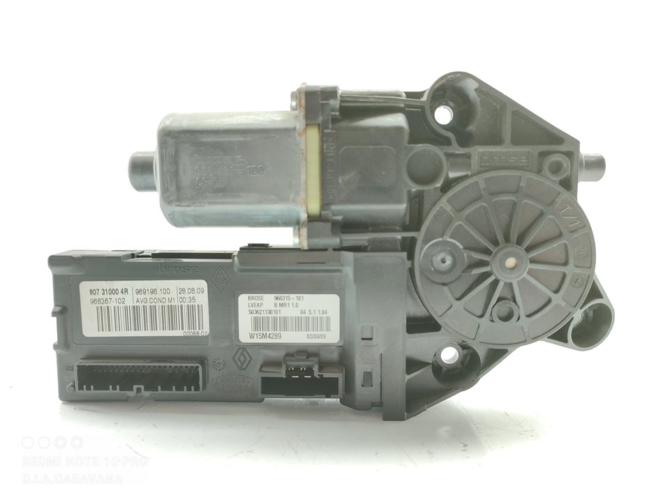 RENAULT Megane 3 generation (2008-2020) Motor regulator geam ușă stânga față 807310004R 25034745