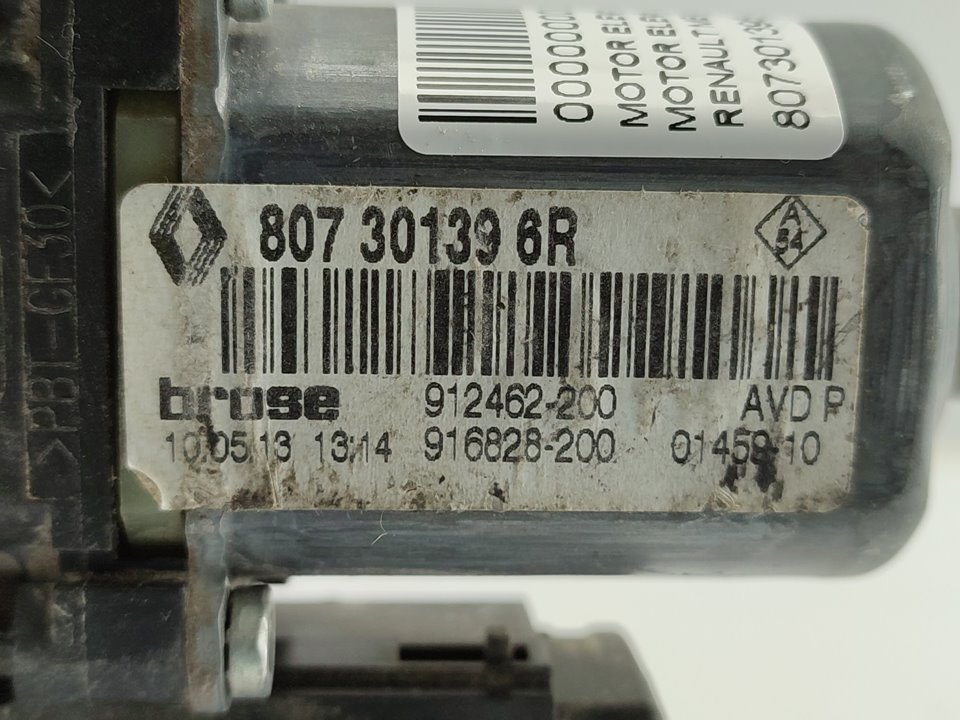 RENAULT Megane 3 generation (2008-2020) Motor de control geam ușă dreapta față 807301396R 21818629