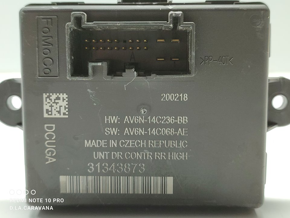 VOLVO V40 2 generation (2012-2020) Citau veidu vadības bloki AV6N14C236BB 23283441