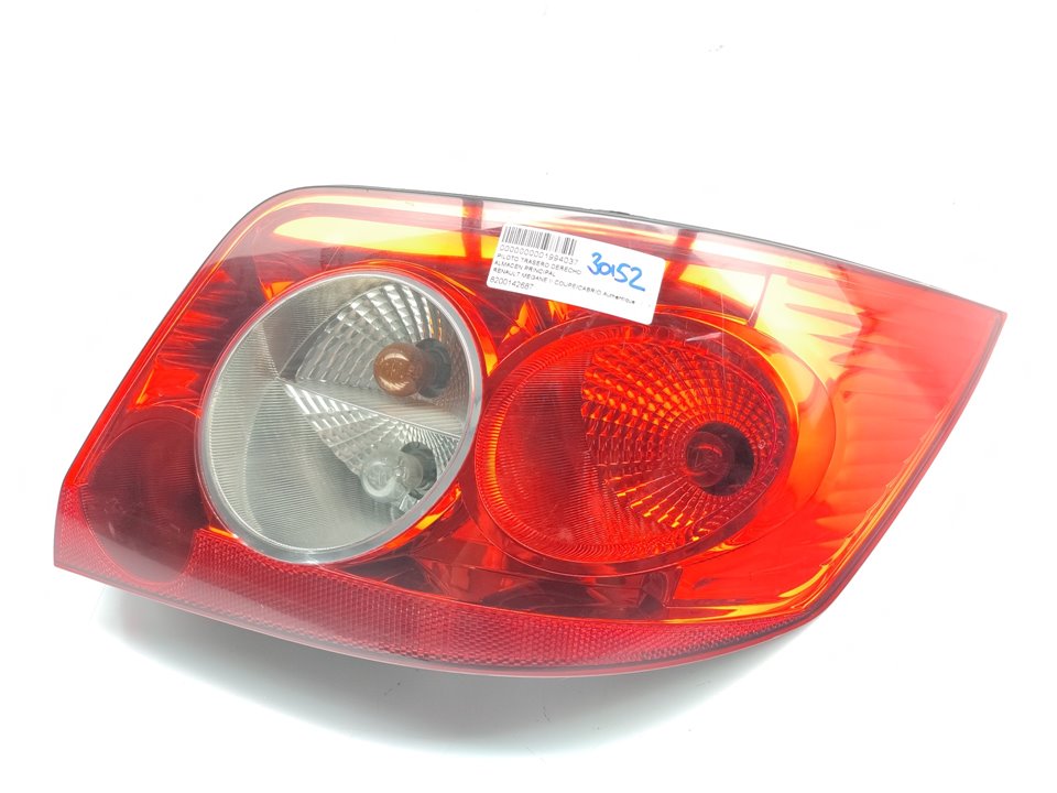 RENAULT Megane 2 generation (2002-2012) Rear Right Taillight Lamp 8200142687 22920187