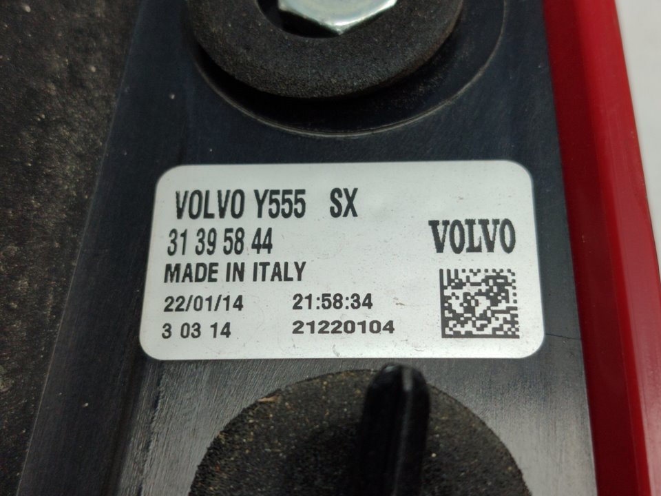 VOLVO V40 2 generation (2012-2020) Задна лява задна светлина 31395844 25021268