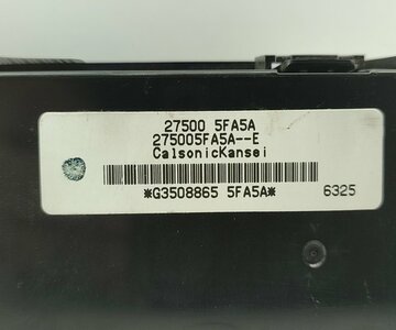 Mando del climatizador de Nissan Micra v (k14) 2016-0 275005FA5A