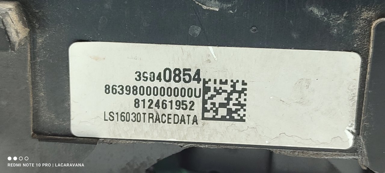 OPEL Astra K (2015-2021) Fuse Box 39040854 18961429