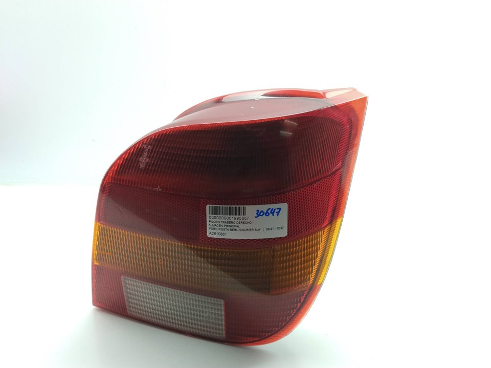 FORD Ibiza 1 generation (1984-1993) Rear Right Taillight Lamp A2810881 22936512