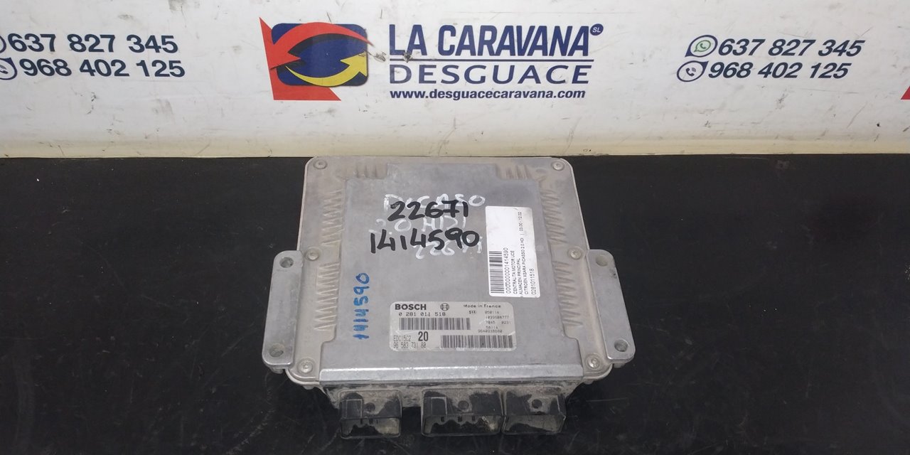 CITROËN Xsara Picasso 1 generation (1999-2010) Engine Control Unit ECU 9658373180 18834097