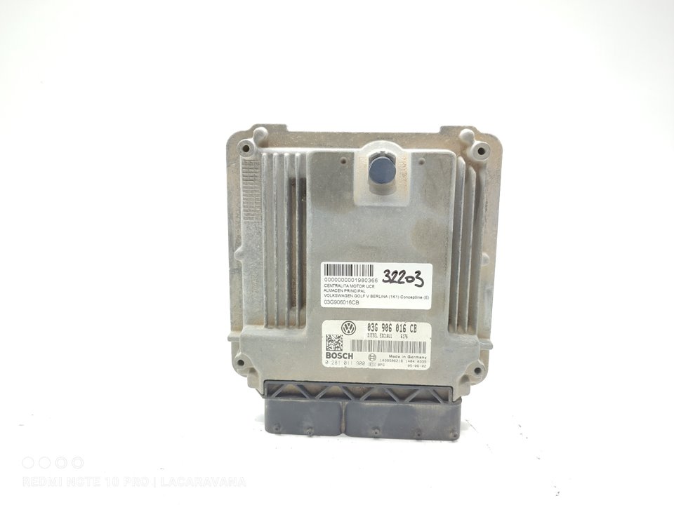 VOLKSWAGEN Golf 5 generation (2003-2009) Motorkontrolenhed ECU 03G906016CB 25925998