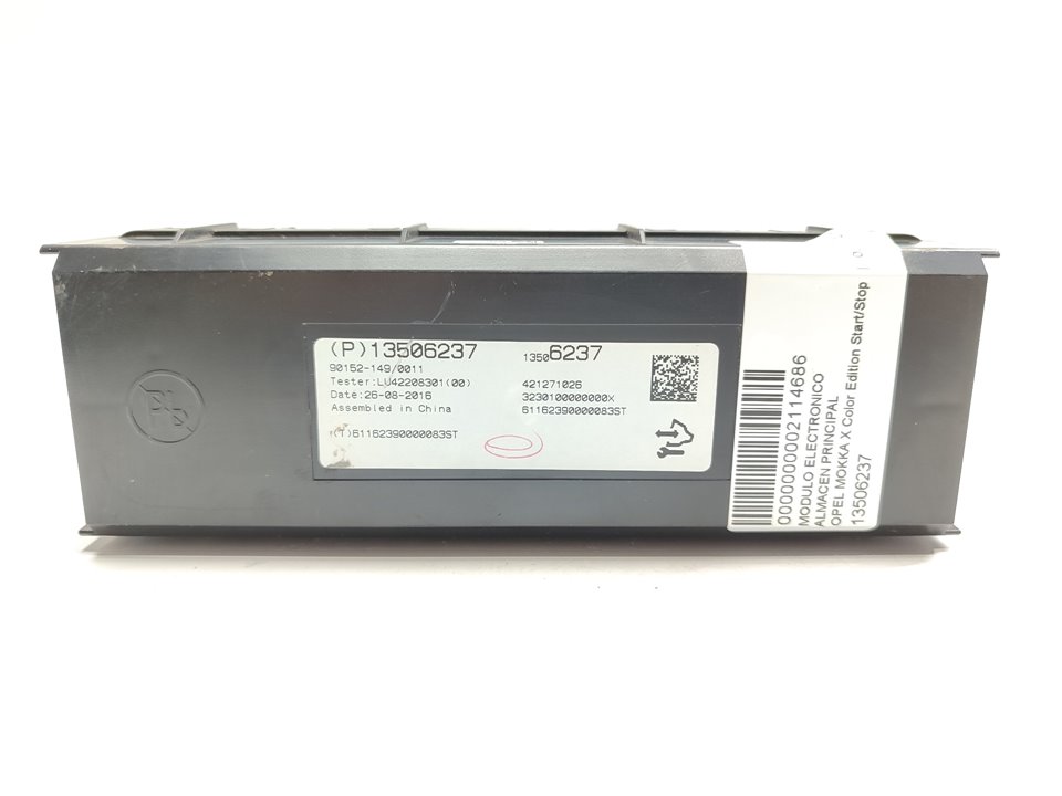 OPEL Mokka 1 generation (2012-2015) Other Control Units 13506237 25045688