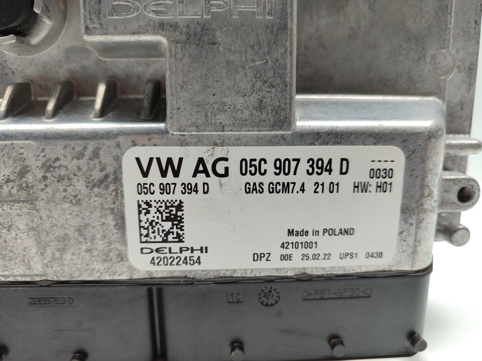 SEAT Ibiza 5 generation (2017-2023) Moottorin ohjausyksikkö ECU 05C907394D 23789570