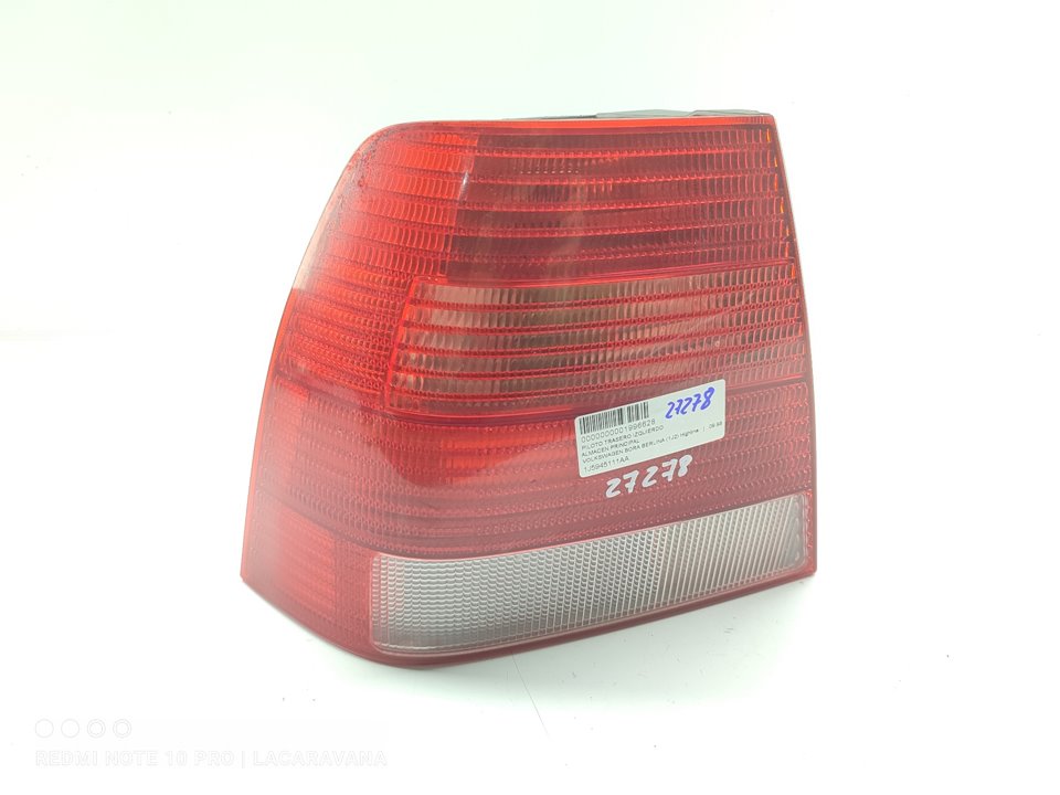 VOLKSWAGEN Bora 1 generation (1998-2005) Rear Left Taillight 1J5945111AA 22936661