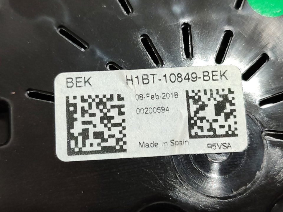 FORD Fiesta 6 generation (2008-2020) Speedometer H1BY10849BEK 25963333