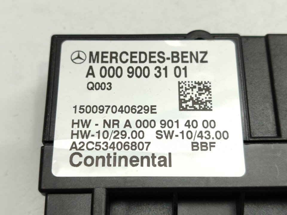 MERCEDES-BENZ Sprinter 2 generation (906) (2006-2018) Autres unités de contrôle A0009003101 25021574
