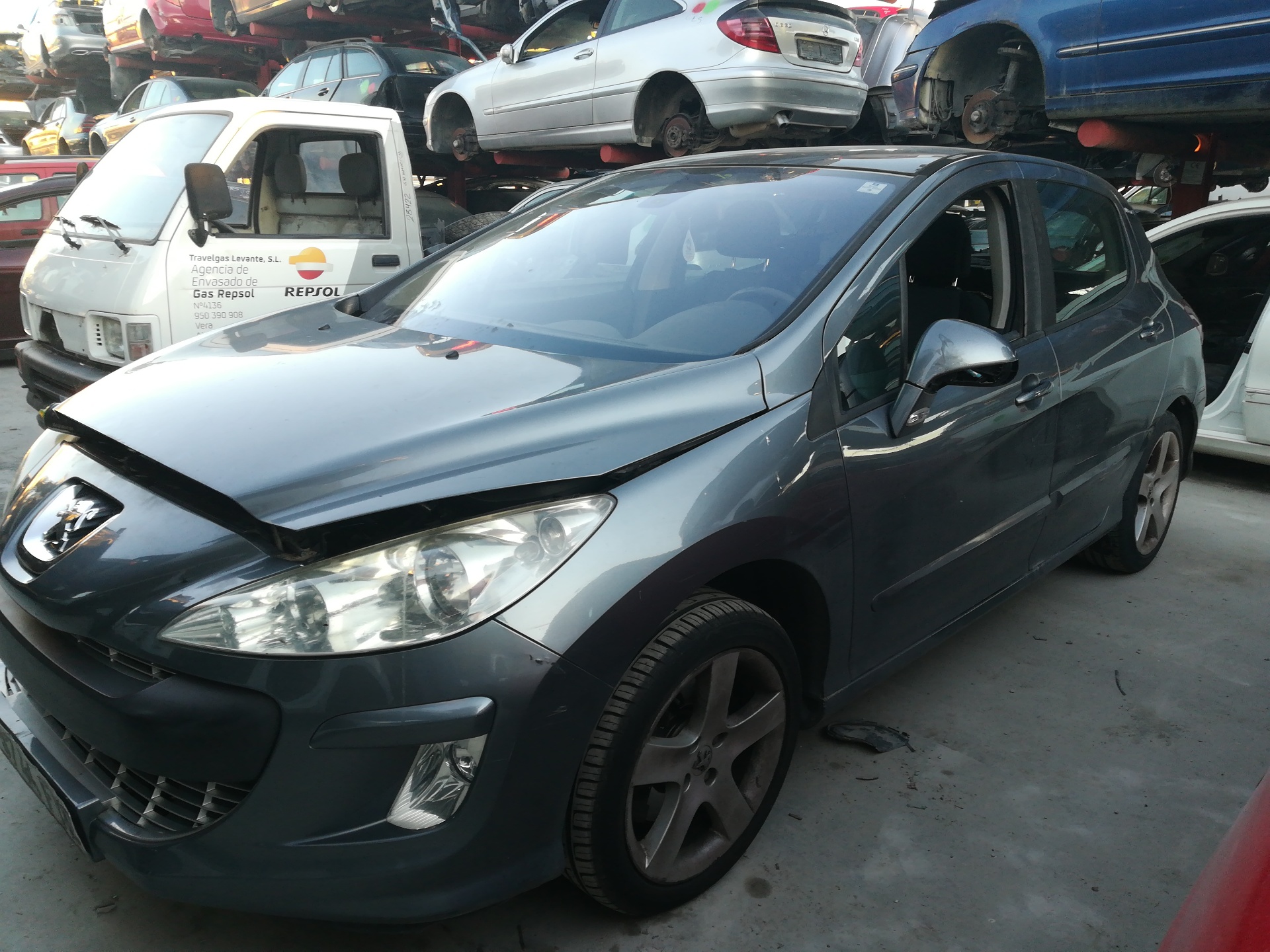 PEUGEOT 308 T7 (2007-2015) Заключване на предната лява врата 006166 24254732