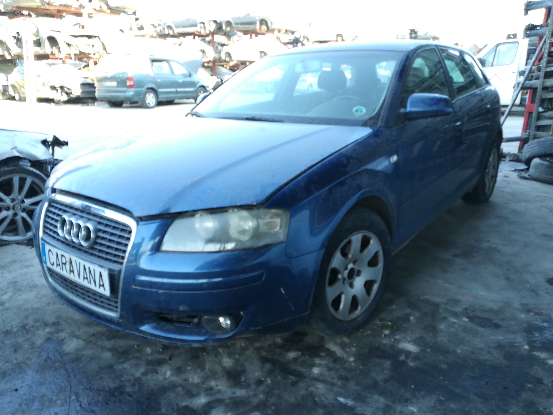 AUDI A3 8P (2003-2013) Замок передней левой двери 4E1837015 26651275