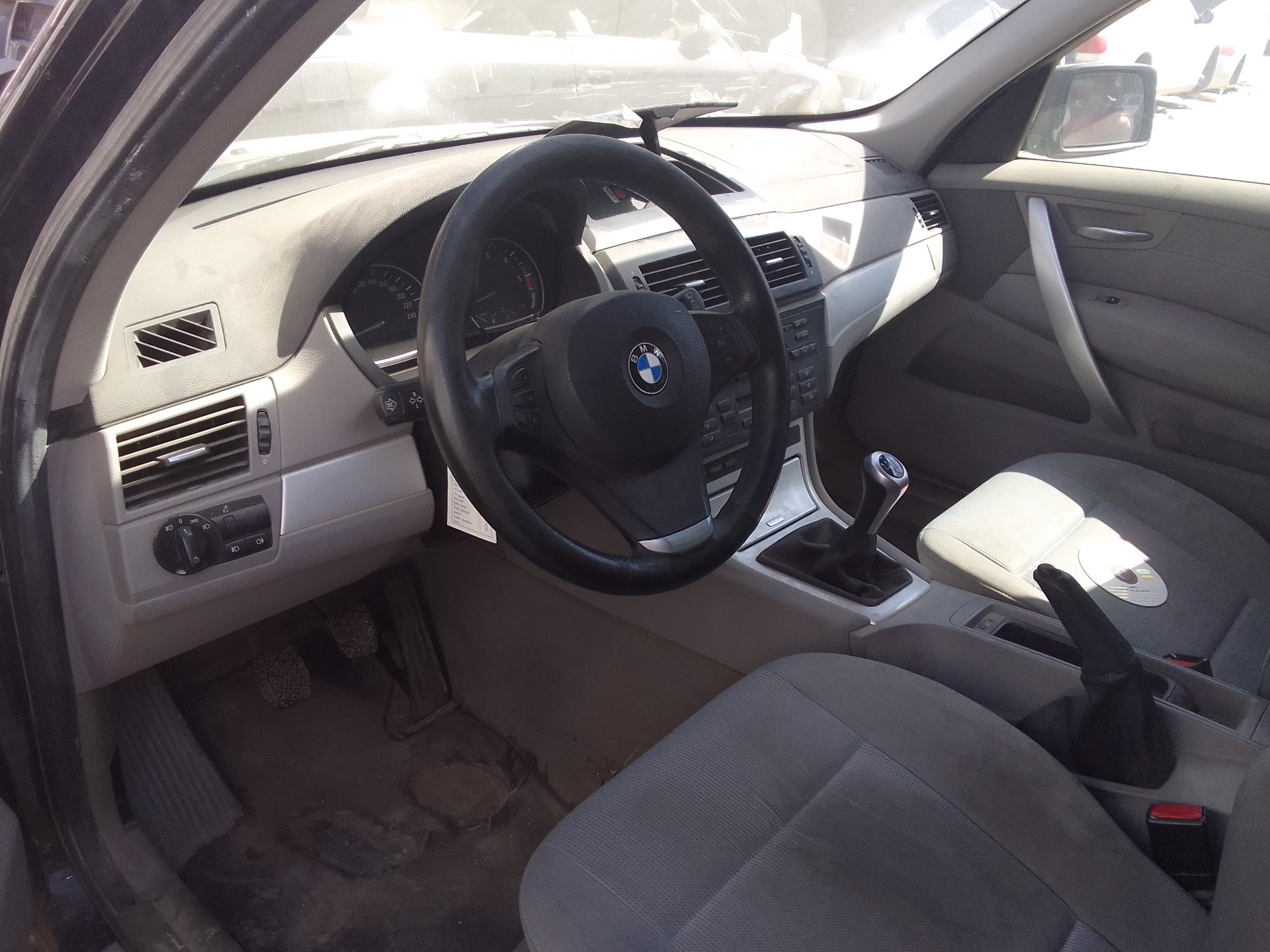 BMW X3 E83 (2003-2010) Rear left door window lifter 51353448251 22653496
