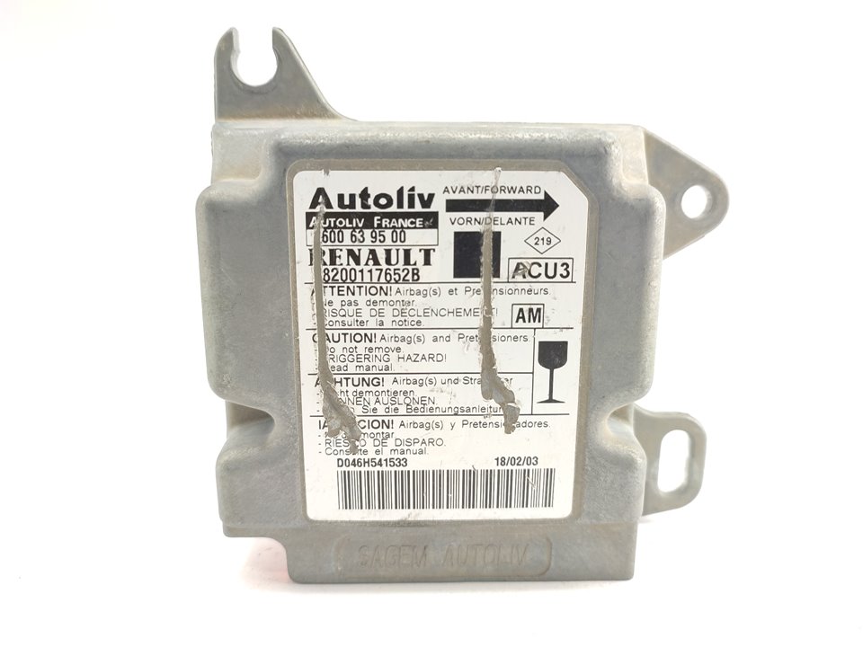 RENAULT Scenic 1 generation (1996-2003) SRS Control Unit 8200117652B 18836835