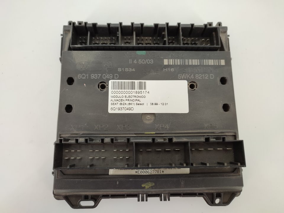 TOYOTA Cordoba 1 generation (1993-2003) Other Control Units 6Q1937049D 18937745