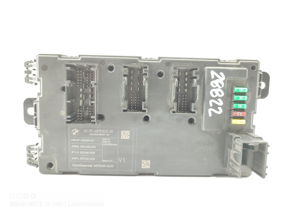 BMW 1 Series F20/F21 (2011-2020) Fuse Box 61356819332 18975739