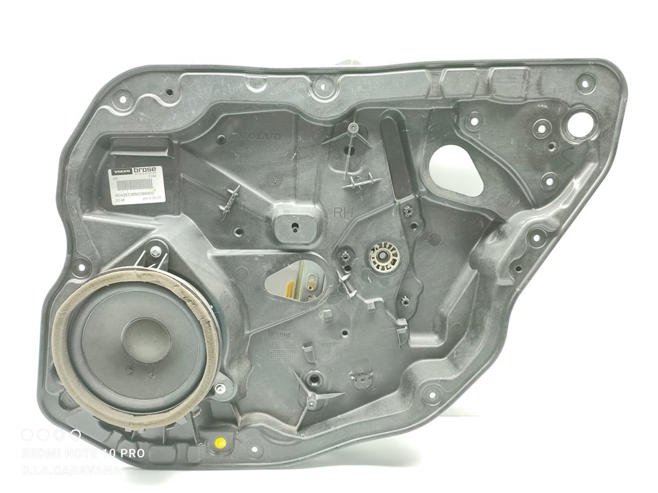 VOLVO S80 2 generation (2006-2020) Lève-vitre de porte arrière droite 30661068 18912885