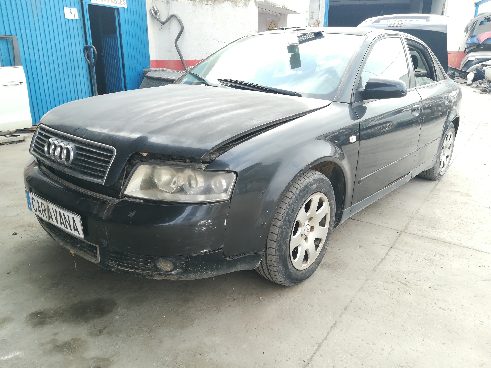 AUDI A4 B6/8E (2000-2005) Priekšējo kreiso durvju slēdzene 4B1837015G 23805073