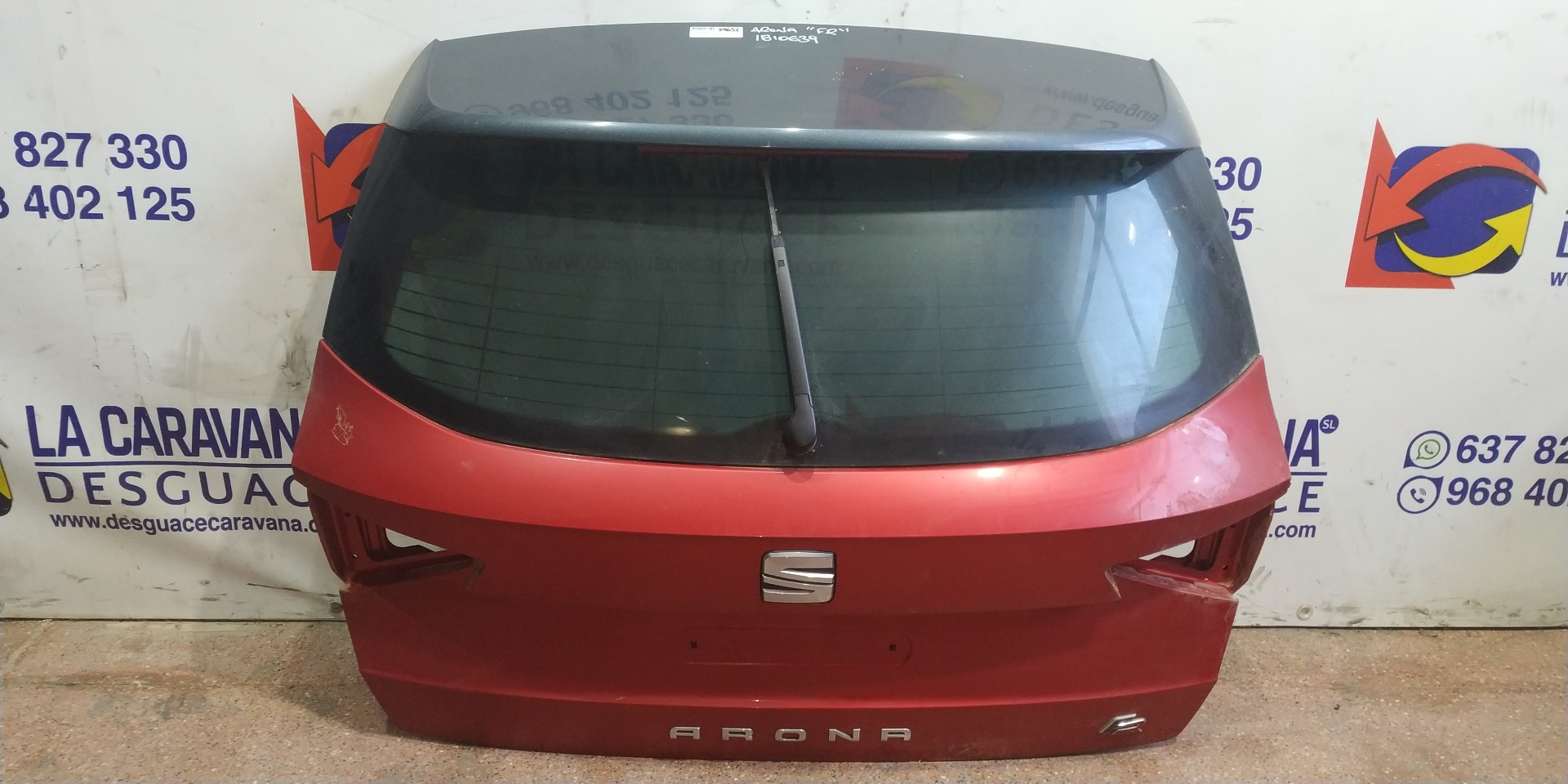 SEAT Arona 1 generation (2017-2024) Galinis dangtis 18903682