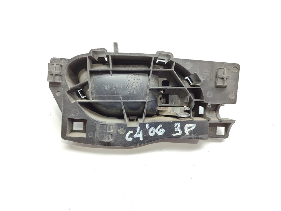 CITROËN C4 1 generation (2004-2011) Front Left Door Interior Handle Frame 96435311VD 25505974