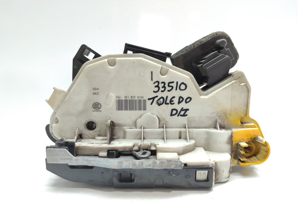SEAT Toledo 4 generation (2012-2020) Priekinių kairių durų spyna 5E1837015A 24455015